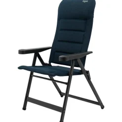 Crespo Campingstühle Mit Verstellbarer Rückenlehne|Klappstühle-AP/237 Air-Deluxe M Klappstuhl - Blue