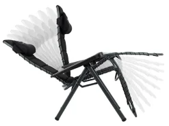 Crespo Relaxstühle^AP-232 Air-Deluxe Relaxstuhl - Black