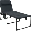 Crespo Liegestühle-AP/363 Air-Deluxe Sonnenliege - Grey