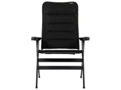 Crespo AP-238 Air-Deluxe XL Klappstuhl - Black< Campingstühle Mit Verstellbarer Rückenlehne|Klappstühle