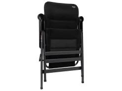 Crespo AP-238 Air-Deluxe XL Klappstuhl - Black< Campingstühle Mit Verstellbarer Rückenlehne|Klappstühle