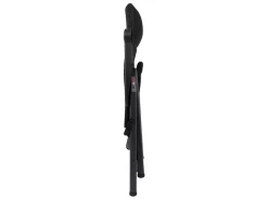 Crespo AP-238 Air-Deluxe XL Klappstuhl - Black< Campingstühle Mit Verstellbarer Rückenlehne|Klappstühle