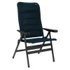 Crespo AP-238 Air-Deluxe XL Klappstuhl - Blue< Campingstühle Mit Verstellbarer Rückenlehne|Klappstühle