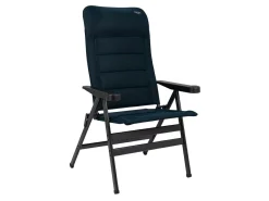 Crespo AP-238 Air-Deluxe XL Klappstuhl - Blue< Campingstühle Mit Verstellbarer Rückenlehne|Klappstühle