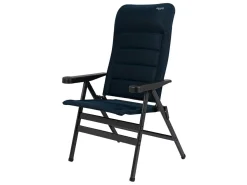 Crespo AP-238 Air-Deluxe XL Klappstuhl - Blue< Campingstühle Mit Verstellbarer Rückenlehne|Klappstühle