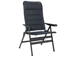 Crespo Campingstühle Mit Verstellbarer Rückenlehne|Klappstühle-AP-238 Air-Deluxe XL Klappstuhl - Grey