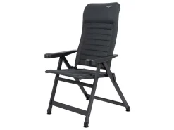 Crespo AP-437 Air-Select Klappstuhl - Grey< Campingstühle Mit Verstellbarer Rückenlehne|Klappstühle