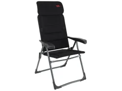 Crespo AP-213 Compact Black Klappstuhl< Campingstühle Mit Verstellbarer Rückenlehne|Klappstühle