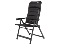 Crespo Campingstühle Mit Verstellbarer Rückenlehne|Klappstühle-AP-237 Deluxe Klappstuhl - Black