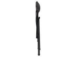 Crespo Campingstühle Mit Verstellbarer Rückenlehne|Klappstühle-AP-237 Deluxe Klappstuhl - Black