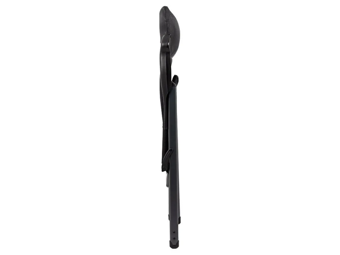Crespo Campingstühle Mit Verstellbarer Rückenlehne|Klappstühle-AP-237 Deluxe Klappstuhl - Black