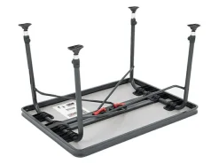Crespo AP-245 Tisch - 80 x 60 cm< Höhenverstellbare Campingtische