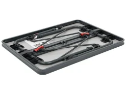 Crespo AP-245 Tisch - 80 x 60 cm< Höhenverstellbare Campingtische