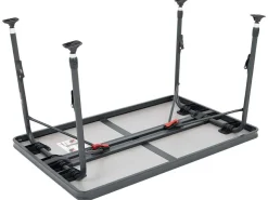 Crespo AP-246 Tisch - 101 x 65 cm< Höhenverstellbare Campingtische