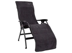 Crespo Stuhlbezüge-Größe L Frottee-Relax-Stuhlbezug - Grey