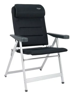 Crespo Campingstühle Mit Verstellbarer Rückenlehne|Klappstühle-M AA/237 Air-Elite Compact Verstellbarer Stuhl - Grey