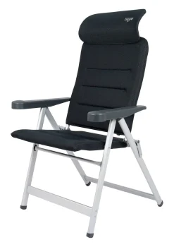 Crespo Campingstühle Mit Verstellbarer Rückenlehne|Klappstühle-M AA/237 Air-Elite Compact Verstellbarer Stuhl - Grey