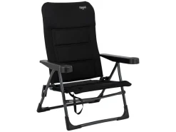 Crespo Strandstühle-Strandstuhl AP/205 Air-Deluxe Schwarz Modell 2025