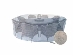 CUHOC Schutzhüllen Gartenmöbel^Diamond 250 x 80 cm gartenmöbel schutzhülle rund