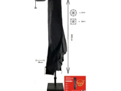 CUHOC Sonnenschirmhüllen^Golden Label 230 cm Sonnenschirm Schutzhülle - Black