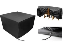 CUHOC Schutzhüllen Gartenmöbel^Red Label 120x120x74 Loungeset Schutzhülle