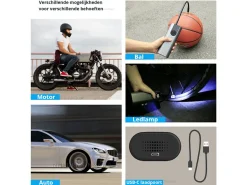 Cycplus Fahrradpumpen^A8 elektrische Fahrradpumpe