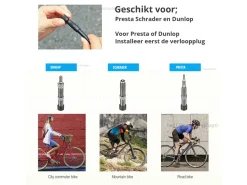 Cycplus Fahrradpumpen^A8 elektrische Fahrradpumpe