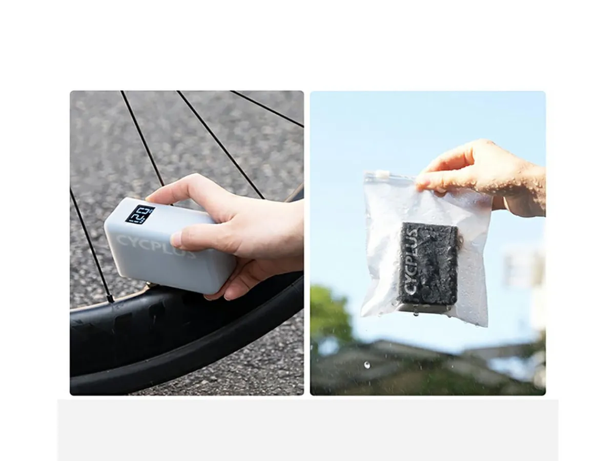 Cycplus AS2 Pro Elektrische Fahrradpumpe Mini< Fahrradpumpen