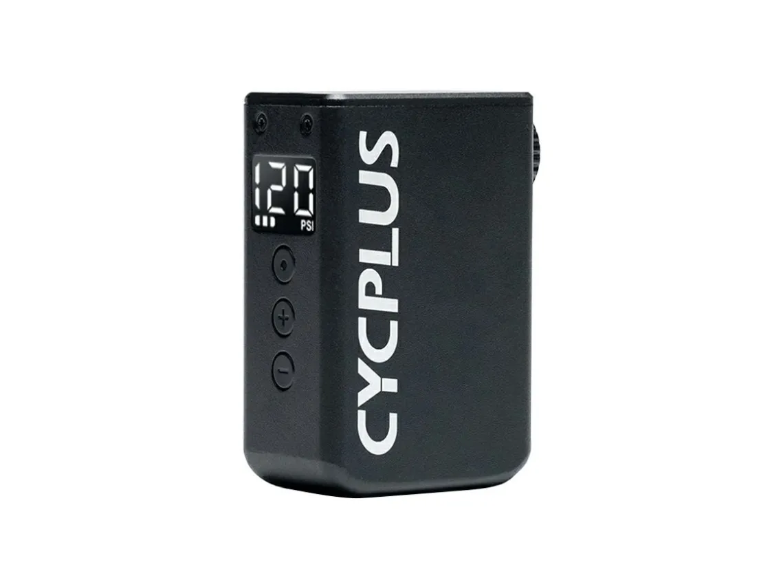 Cycplus Fahrradpumpen^AS2 Pro Max Elektrische Mini-Fahrradpumpe