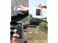 Cycplus Fahrradpumpen^AS2 Pro Max Elektrische Mini-Fahrradpumpe