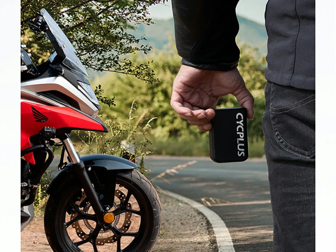 Cycplus Fahrradpumpen^AS2 Pro Max Elektrische Mini-Fahrradpumpe