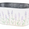 Markenlos 3D Lavendel Oval Übertopf< Gartenmöbel Zubehör