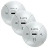Markenlos Türschlösser-Daken Saturn GO 3-pack gleichschließend Türschlösser - Grey