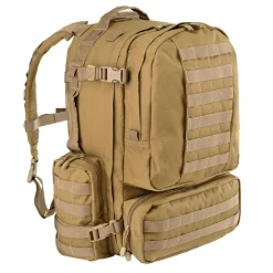 Markenlos Backpacks-Defcon 5 Extreme modularer Khaki Rucksack