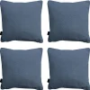 Madison Dekokissen Panama in Saphirblau – 4er-Set< Dekokissen
