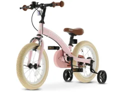 Deryan Radfahren^12 Zoll Luxus 3-in-1 Kinderfahrrad - Pink