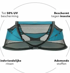 Deryan Reisebetten-Baby Luxe Campingbett - Ozean