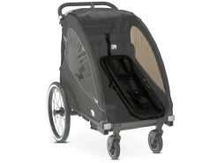 Deryan Hundefahrradanhänger-Babysitz für Fahrradanhänger – Black