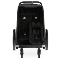 Deryan Hundefahrradanhänger-Babysitz für Fahrradanhänger – Black