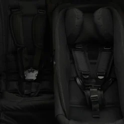 Deryan Hundefahrradanhänger-Babysitz für Fahrradanhänger – Black