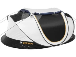 Deryan Wurfzelte|Zelt 2 Personen-Cocoon Pop-Up Zelt - Creme