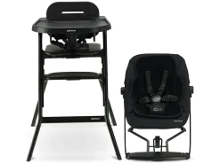 Deryan Curve Kinderstuhl Mit Wippe und Sitzkissen - Black<Kinder Kinderstühle