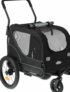 Deryan 2-in-1 faltbarer Hundefahrradanhänger< Hundefahrradanhänger