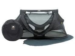 Deryan Reisebetten-Kleinkind Luxe Campingbett - Black