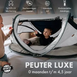 Deryan Reisebetten-Kleinkind Luxe Reisebet - Silver