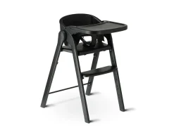 Deryan Luxe klappbarer Hochstuhl - Black<Kinder Kinderstühle