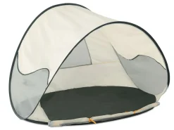 Deryan Strandmuscheln-Luxus Pop Up Crème Strandzelt