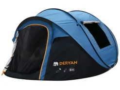 Deryan 4P Pop-Up Zelt - Navy< Wurfzelte|Familienzelte