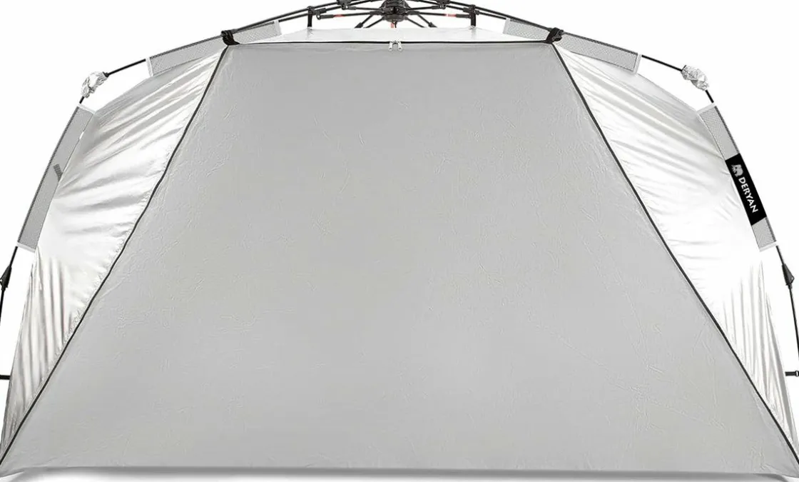 Deryan Strandmuscheln^Up To Go Pop-Up Strandzelt - Silver