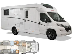 Dethleffs Just T7052 EB (1)2023 Wohnmobil< Wohnmobile